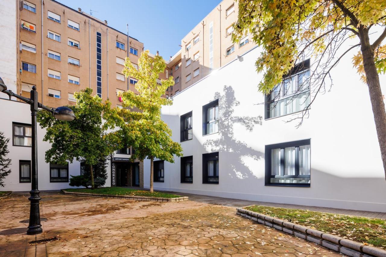 Apartamentos Congreso, Parking Gratuito Logrono Exterior photo